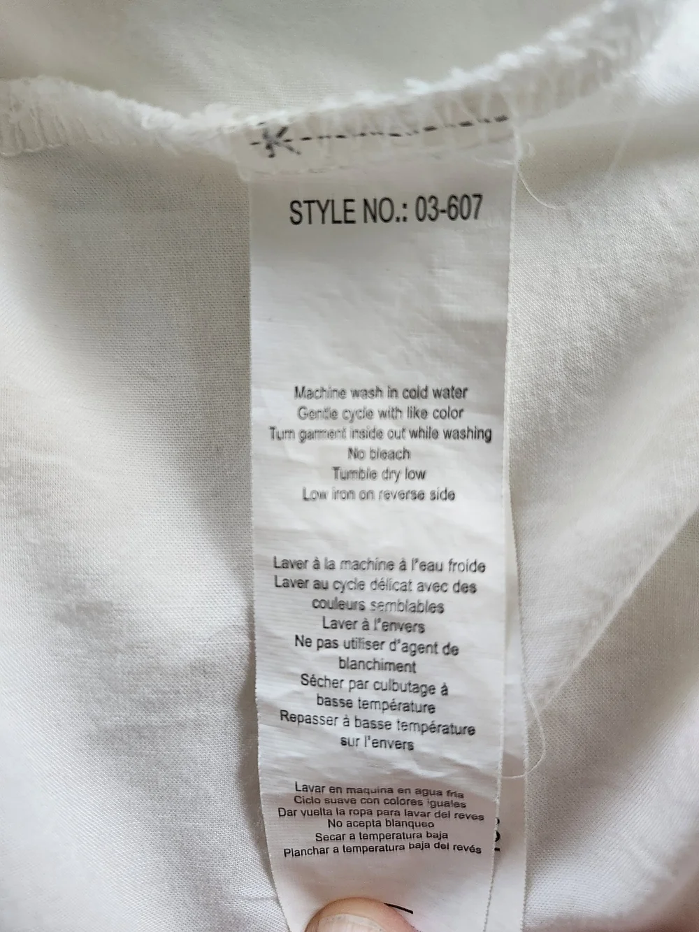 Streetwear Society White Ruffled Neck Blouse Tank Top - Picture 6 of 6